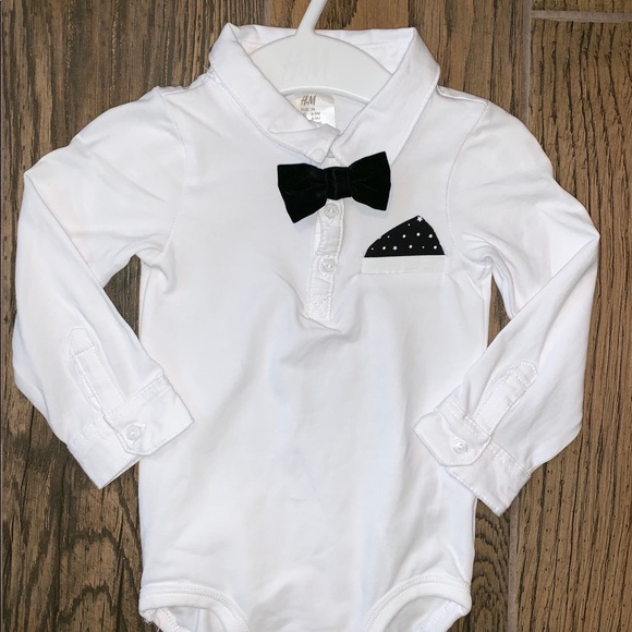 h and m boys onesie